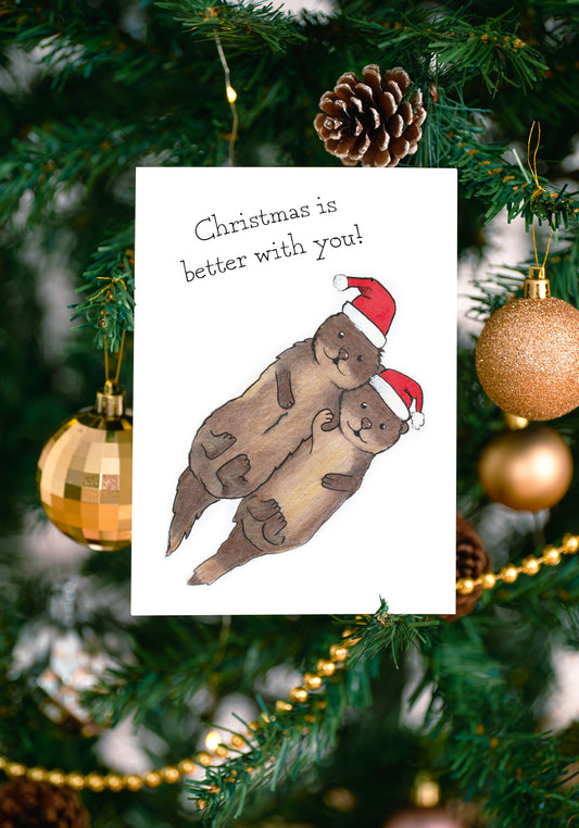 Otter Christmas